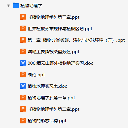 植物地理学-云库